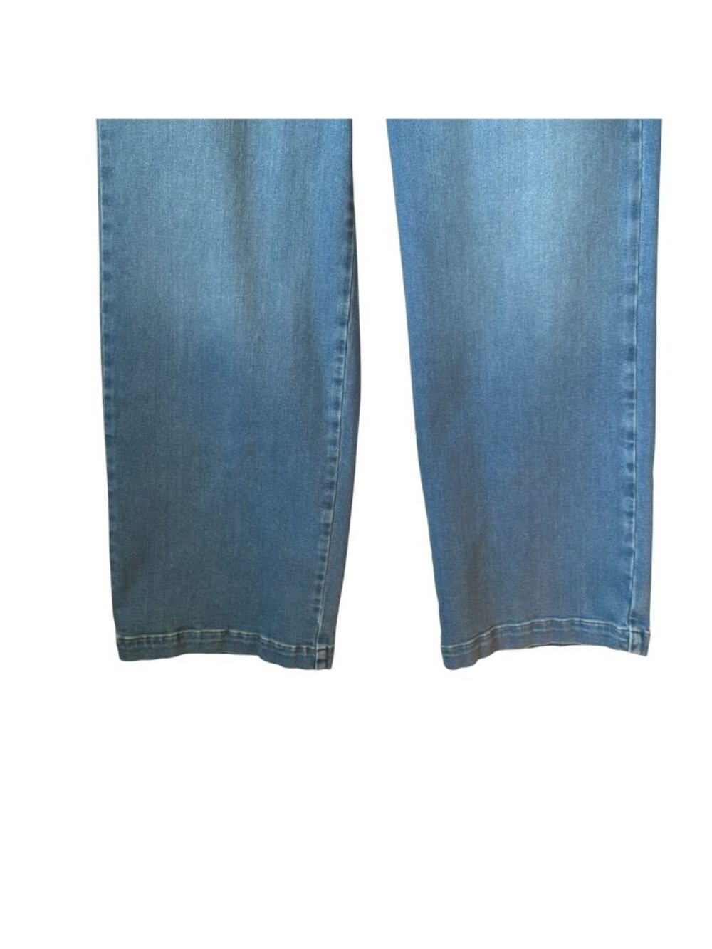 J Jill Womens Denim Jeans Size 18 Trouser Full Leg Elastic Waist High Rise 31" - Picture 3 of 14